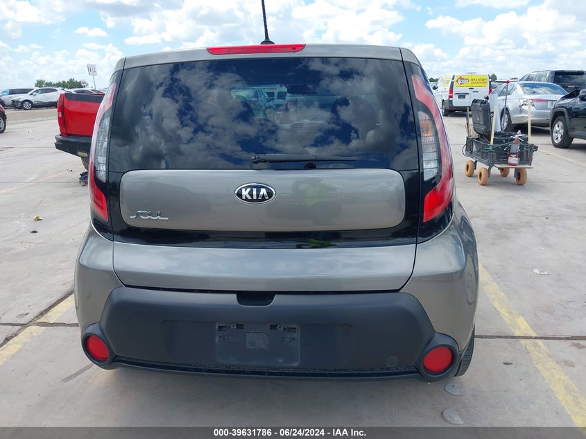 2016 KIA SOUL - KNDJN2A22G7300884