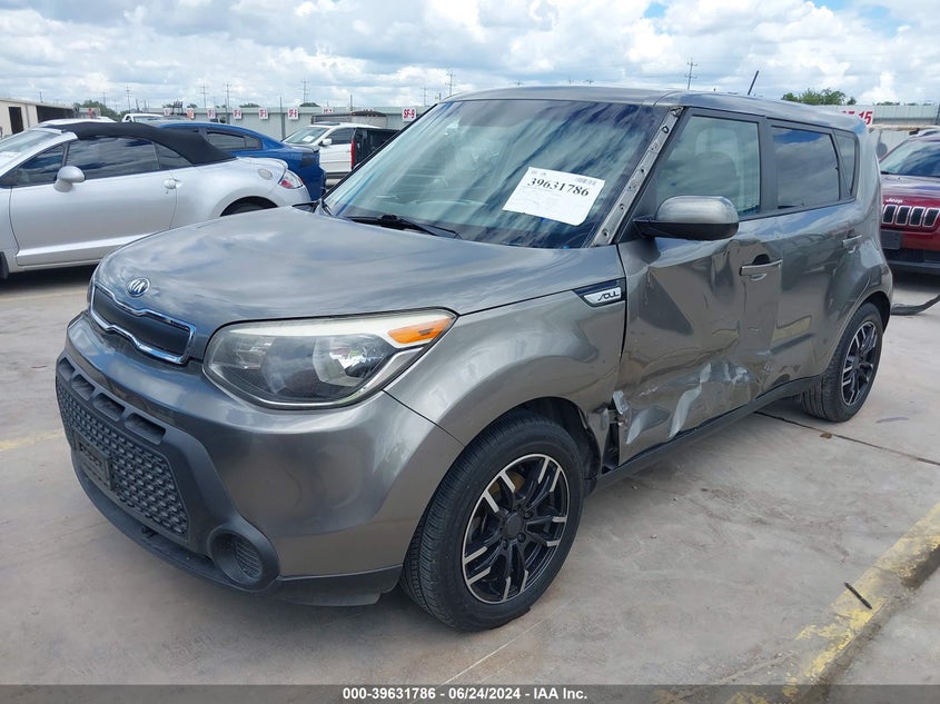 2016 KIA SOUL - KNDJN2A22G7300884