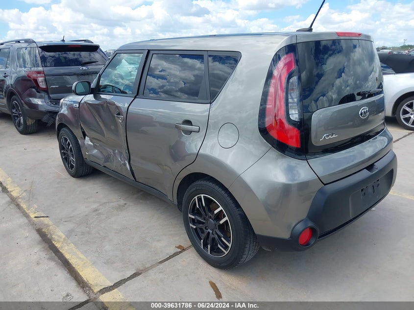 2016 KIA SOUL - KNDJN2A22G7300884