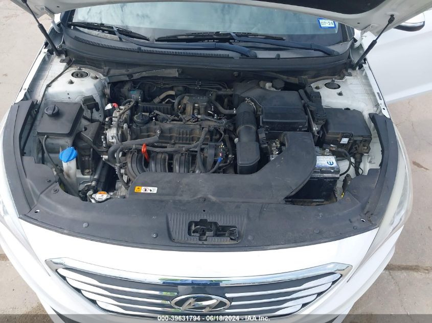 2017 Hyundai Sonata Limited VIN: 5NPE34AF7HH591644 Lot: 39631794