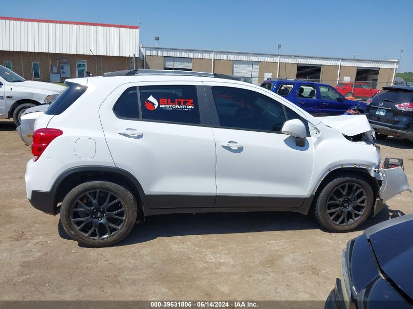 2022 Chevrolet Trax Fwd Lt VIN: KL7CJLSM1NB519403 Lot: 39631805