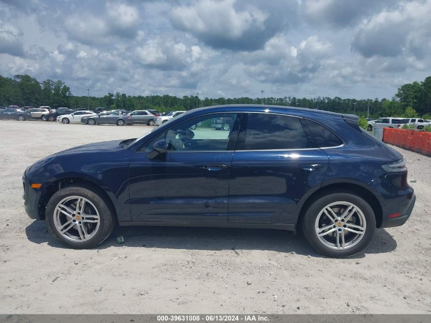 2023 Porsche Macan T VIN: WP1AA2A57PLB07190 Lot: 39631808