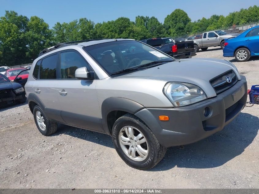 2006 Hyundai Tucson Gls/Limited VIN: KM8JN12D56U334081 Lot: 39631810