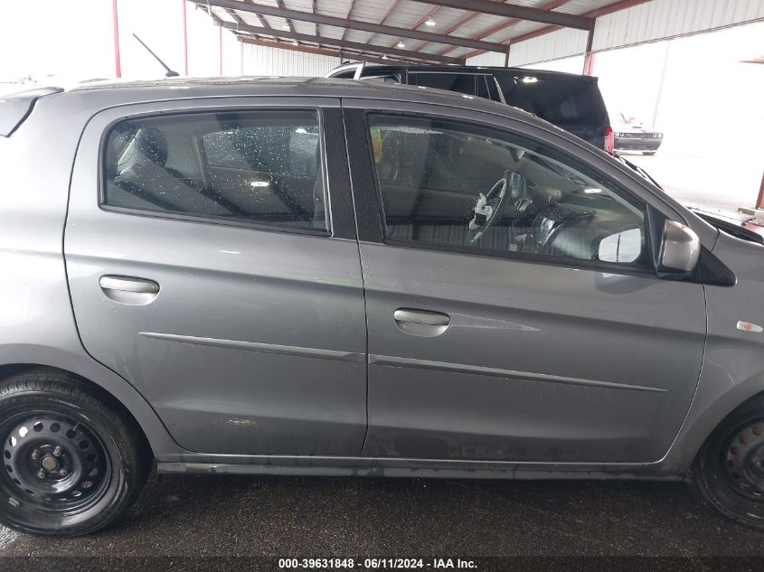 2022 Mitsubishi Mirage Es/Le VIN: ML32AUHJXNH009889 Lot: 39631848