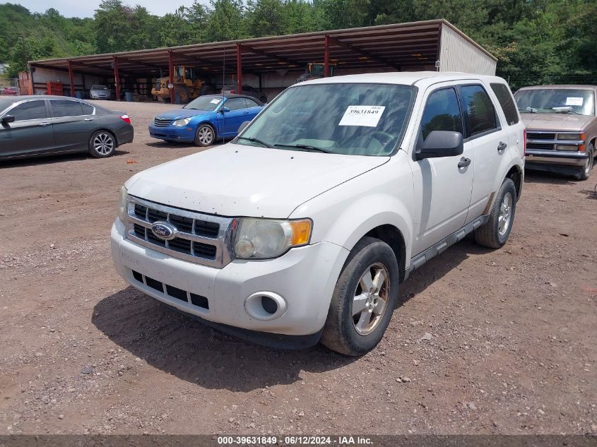 2010 Ford Escape Xls VIN: 1FMCU0C79AKB50393 Lot: 39631849