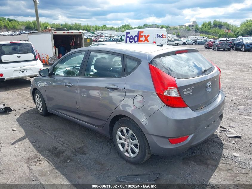 2014 Hyundai Accent Gs VIN: KMHCT5AE4EU172751 Lot: 39631862