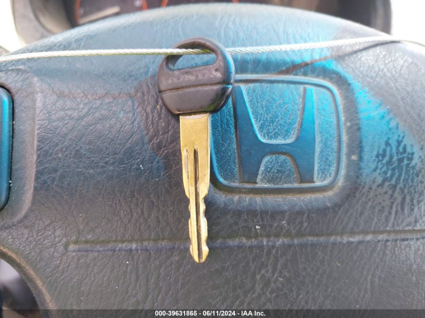 1997 Honda Cr-V VIN: JHLRD1851VC029856 Lot: 39631865