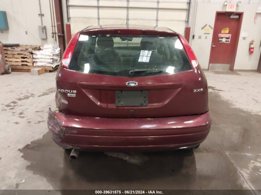 2006 Ford Focus Zx5 VIN: 1FAFP37N06W141784 Lot: 39631875