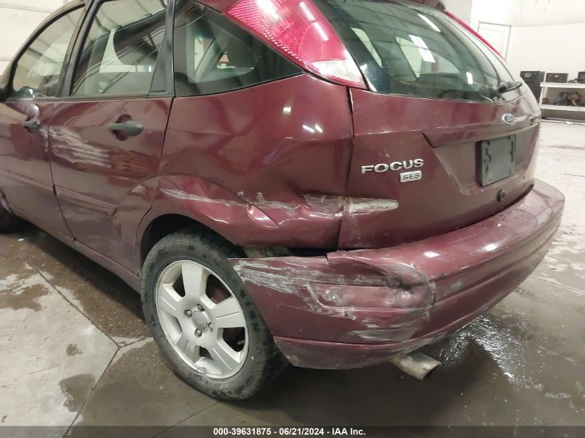 2006 Ford Focus Zx5 VIN: 1FAFP37N06W141784 Lot: 39631875