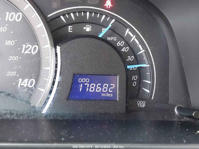 2012 Toyota Camry Le VIN: 4T1BF1FK1CU055295 Lot: 39631878