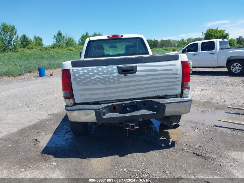 2011 GMC Sierra 2500Hd Work Truck VIN: 1GT22ZCG7BZ326604 Lot: 39631881