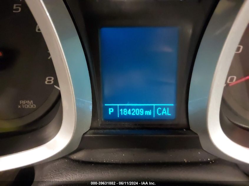 2013 Chevrolet Equinox Ltz VIN: 2GNALFEK5D6316877 Lot: 39631882