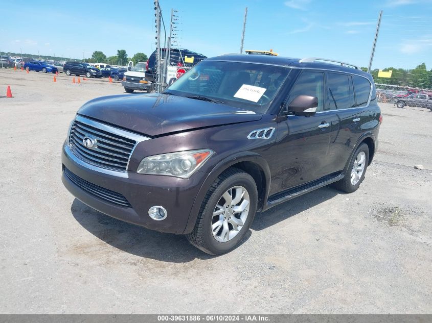 2012 Infiniti Qx56 VIN: JN8AZ2NE9C9019760 Lot: 39631886