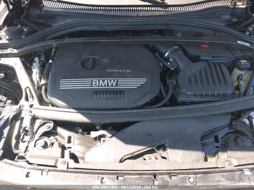 2021 BMW 228Xi VIN: WBA73AK05M7H89588 Lot: 39631903