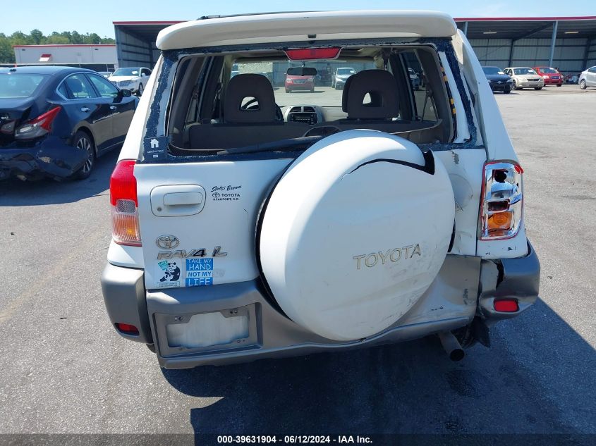 2001 Toyota Rav4 VIN: JTEGH20V610024444 Lot: 39631904