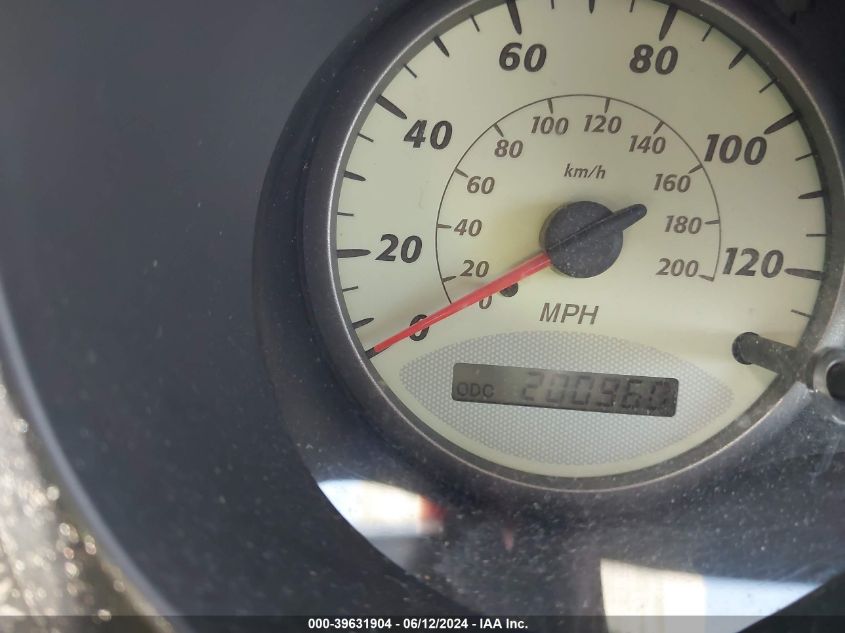 2001 Toyota Rav4 VIN: JTEGH20V610024444 Lot: 39631904