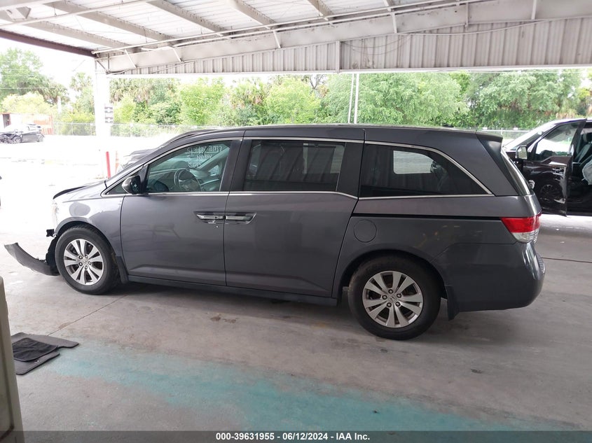 2016 Honda Odyssey Se VIN: 5FNRL5H32GB085509 Lot: 39631955