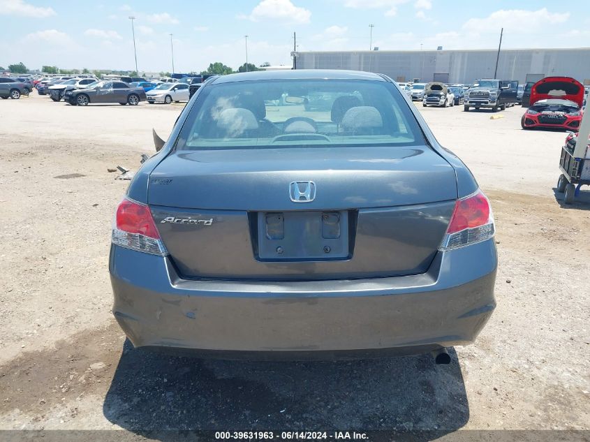 2010 Honda Accord 2.4 Lx VIN: 1HGCP2F36AA028033 Lot: 39631963