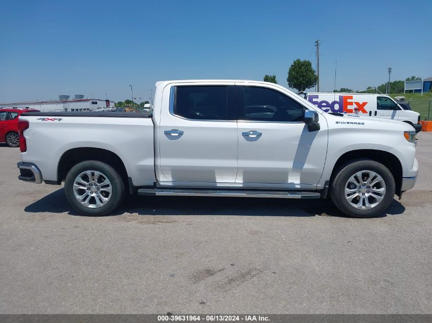 2022 Chevrolet Silverado 1500 4Wd Short Bed Ltz VIN: 3GCUDGET7NG664204 Lot: 39631964