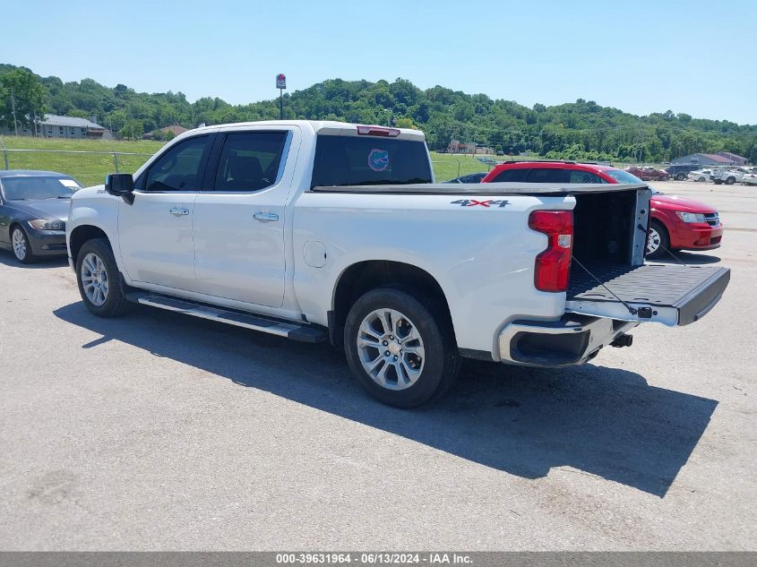 2022 Chevrolet Silverado 1500 4Wd Short Bed Ltz VIN: 3GCUDGET7NG664204 Lot: 39631964