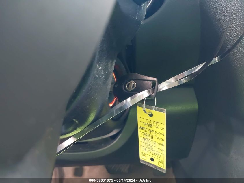 2011 Nissan Rogue S VIN: JN8AS5MV3BW297061 Lot: 39631975