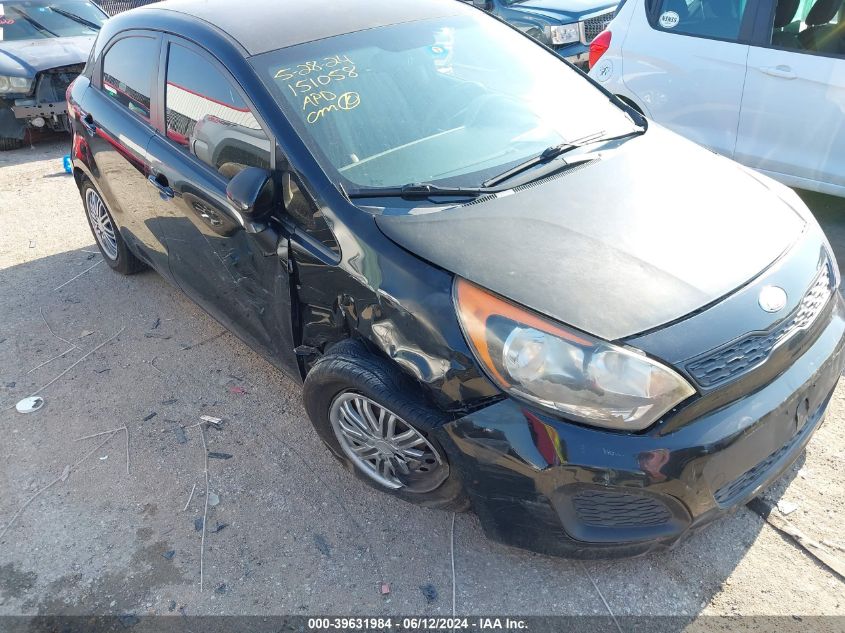 2014 Kia Rio Lx VIN: KNADM5A32E6333961 Lot: 39631984