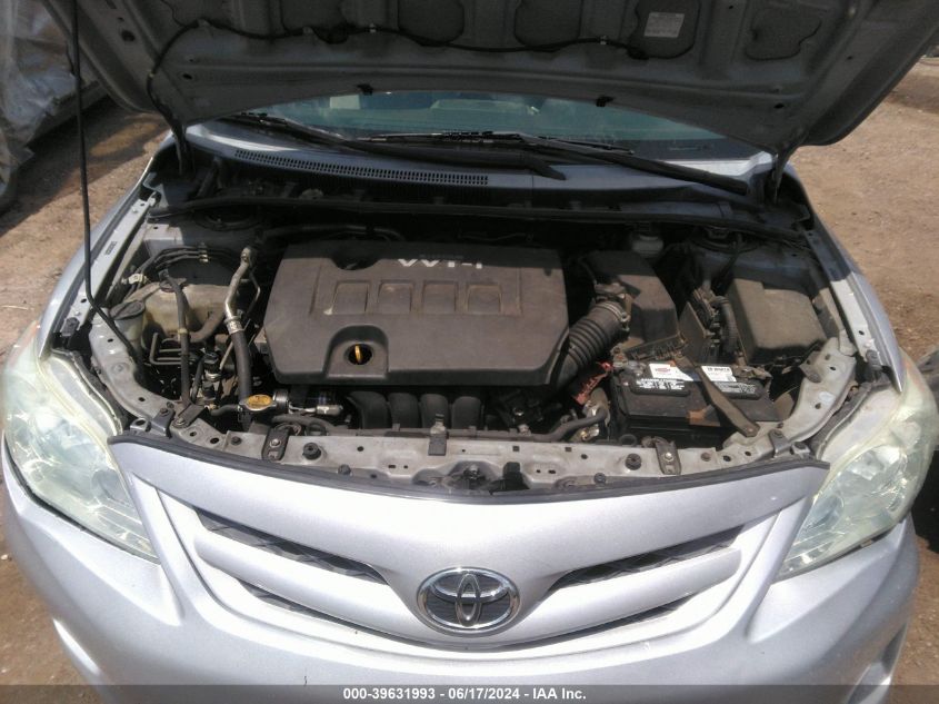 2011 Toyota Corolla Le VIN: 2T1BU4EEXBC586160 Lot: 39631993