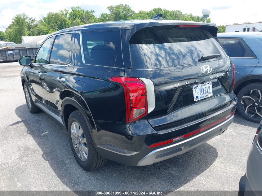 2024 Hyundai Palisade Se VIN: KM8R14GE9RU736904 Lot: 39631999