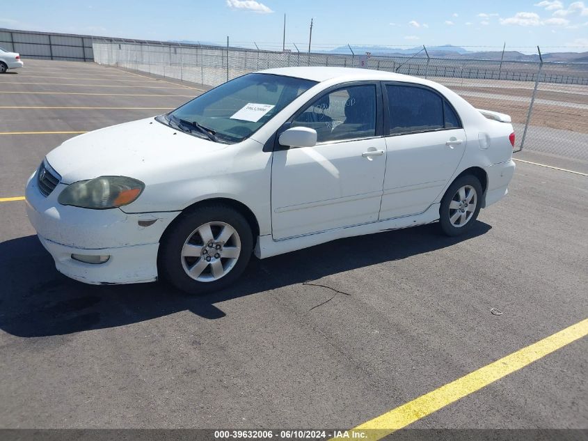 2005 Toyota Corolla S VIN: 1NXBR32E25Z493331 Lot: 39632006