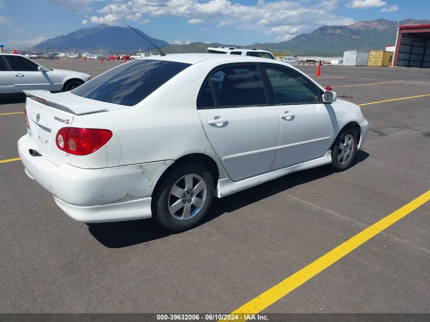 2005 Toyota Corolla S VIN: 1NXBR32E25Z493331 Lot: 39632006