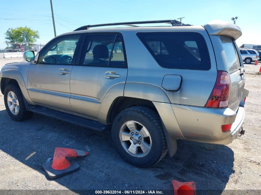 2005 Toyota 4Runner Limited V6 VIN: JTEBU17R758044430 Lot: 39632014