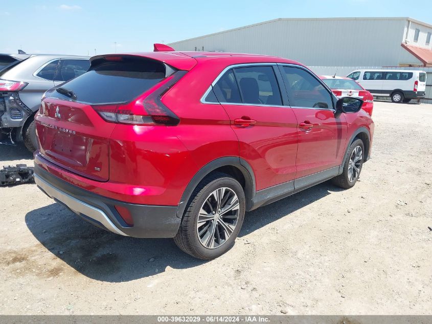 JA4ASWAA3NZ005912 2022 Mitsubishi Eclipse Cross Se/Se Special Edition/Sel/Sel Special Edition