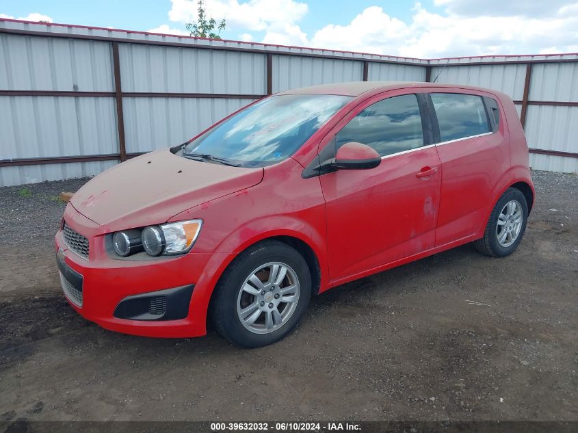 2012 Chevrolet Sonic 2Lt VIN: 1G1JC6SH2C4142146 Lot: 39632032