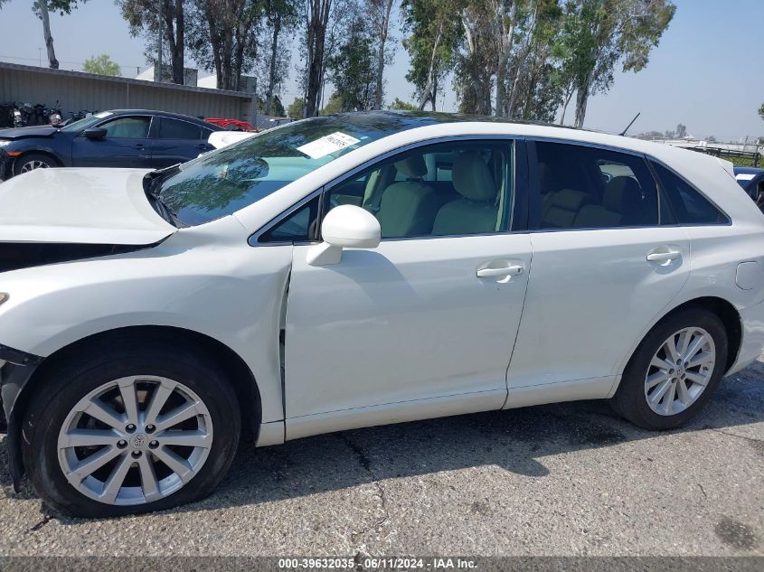 2011 Toyota Venza VIN: 4T3ZA3BB8BU051958 Lot: 39632035