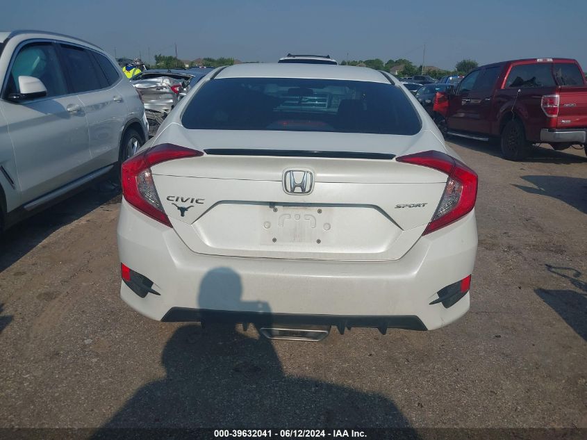 2019 Honda Civic Sport VIN: 2HGFC2F8XKH599001 Lot: 39632041