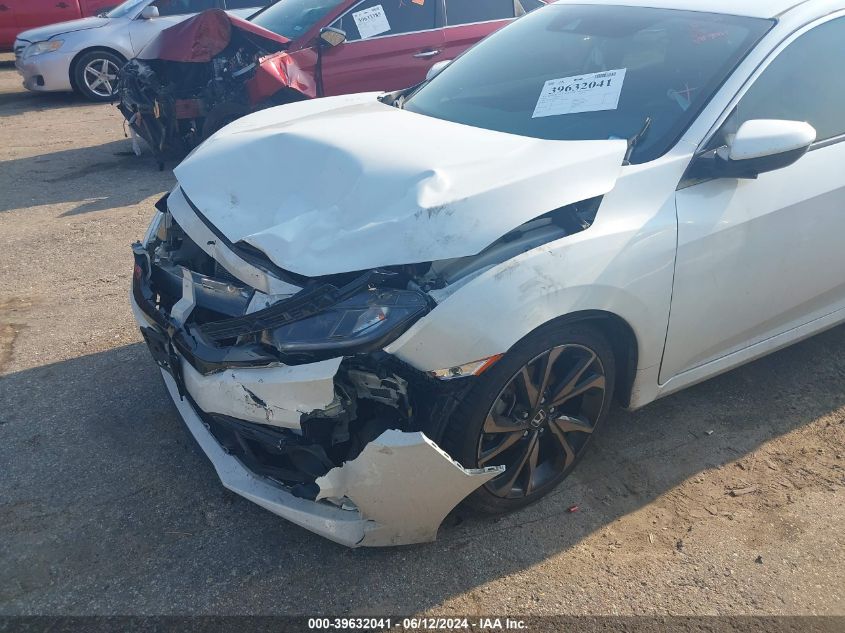 2019 Honda Civic Sport VIN: 2HGFC2F8XKH599001 Lot: 39632041