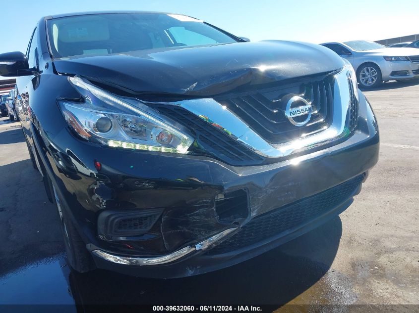 2015 Nissan Murano S VIN: 5N1AZ2MHXFN221635 Lot: 39632060