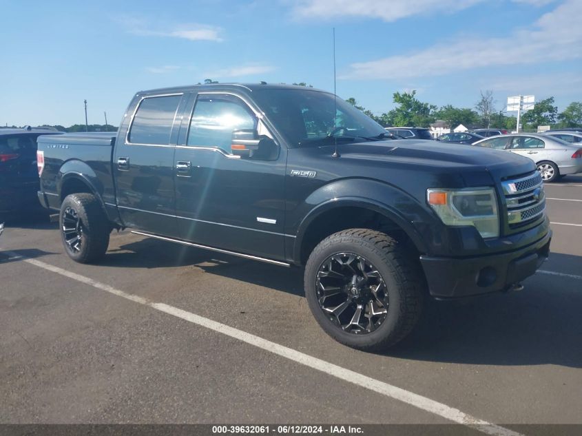 2013 FORD F-150 LIMITED - 1FTFW1ET2DFD51738