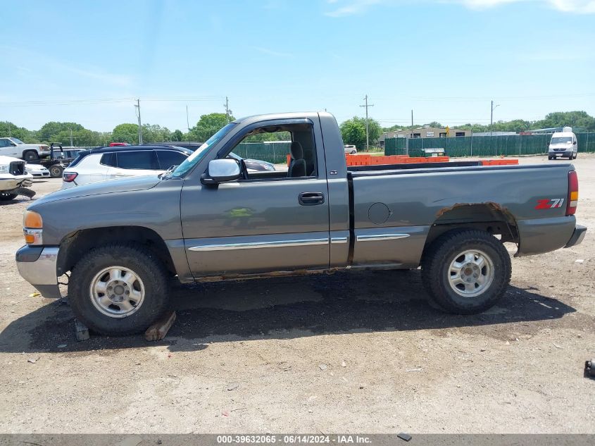 2000 GMC Sierra 1500 Sle VIN: 1GTEK14T1YZ231345 Lot: 39632065