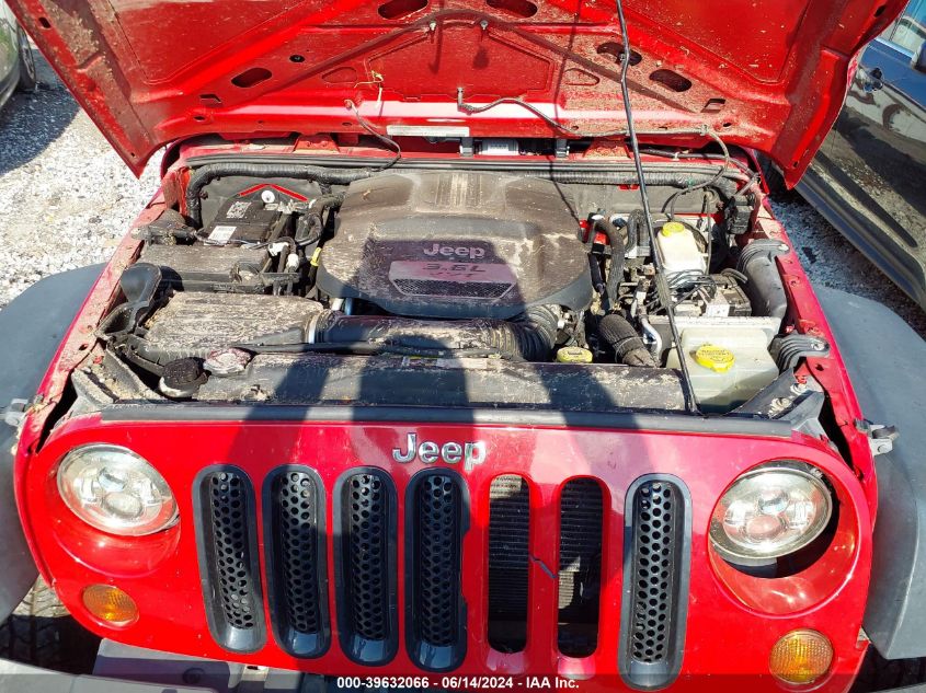 2012 Jeep Wrangler Sport VIN: 1C4AJWAG2CL253842 Lot: 39632066