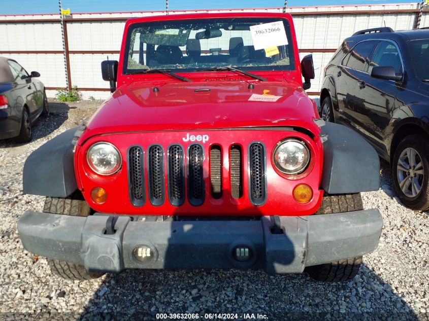 2012 Jeep Wrangler Sport VIN: 1C4AJWAG2CL253842 Lot: 39632066