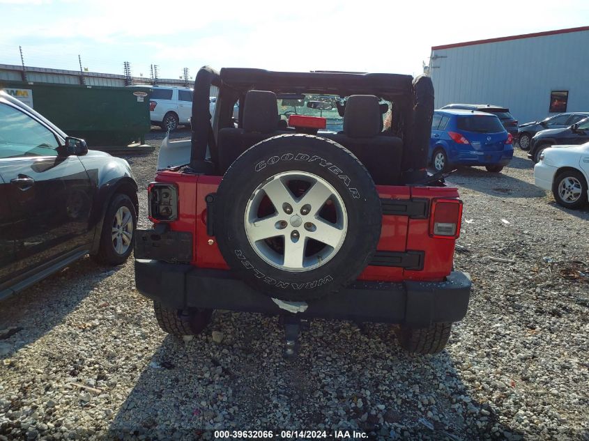 2012 Jeep Wrangler Sport VIN: 1C4AJWAG2CL253842 Lot: 39632066