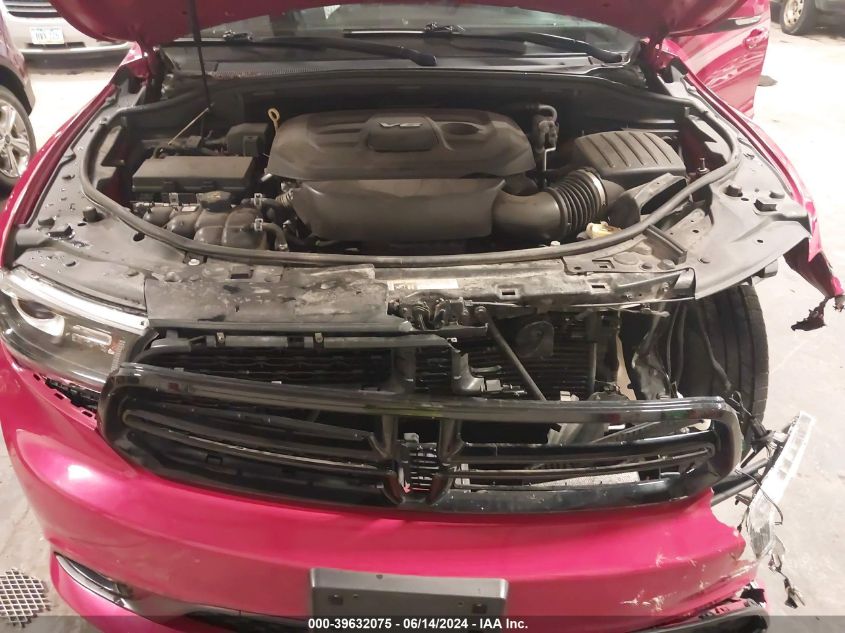 2017 Dodge Durango Gt Awd VIN: 1C4RDJDG3HC908140 Lot: 39632075