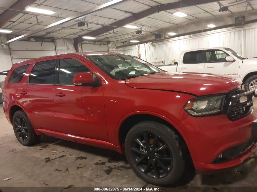 2017 Dodge Durango Gt Awd VIN: 1C4RDJDG3HC908140 Lot: 39632075