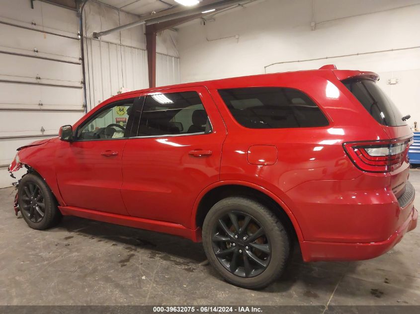 2017 Dodge Durango Gt Awd VIN: 1C4RDJDG3HC908140 Lot: 39632075