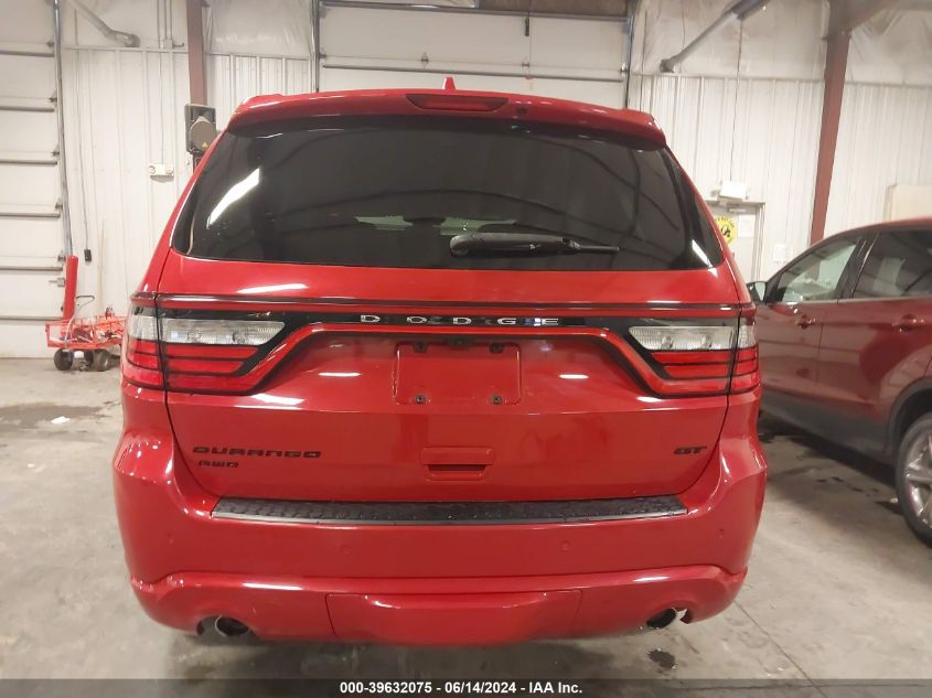 2017 Dodge Durango Gt Awd VIN: 1C4RDJDG3HC908140 Lot: 39632075