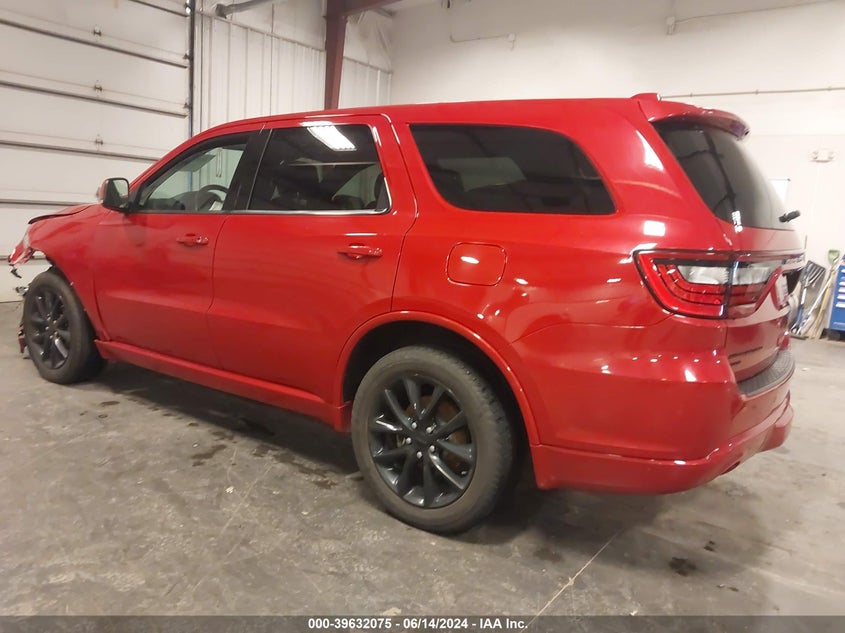 VIN 1C4RDJDG3HC908140 2017 DODGE DURANGO GT AWD