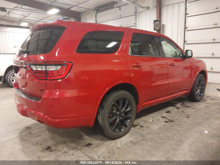 VIN 1C4RDJDG3HC908140 2017 DODGE DURANGO GT AWD