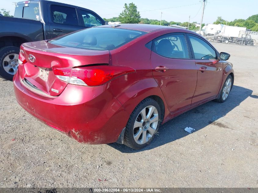 2013 Hyundai Elantra Limited VIN: 5NPDH4AE0DH235602 Lot: 39632084