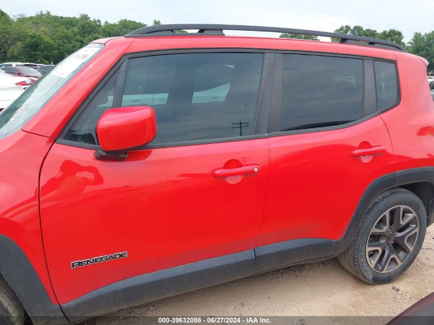 2016 Jeep Renegade Latitude VIN: ZACCJABTXGPD11463 Lot: 39632088